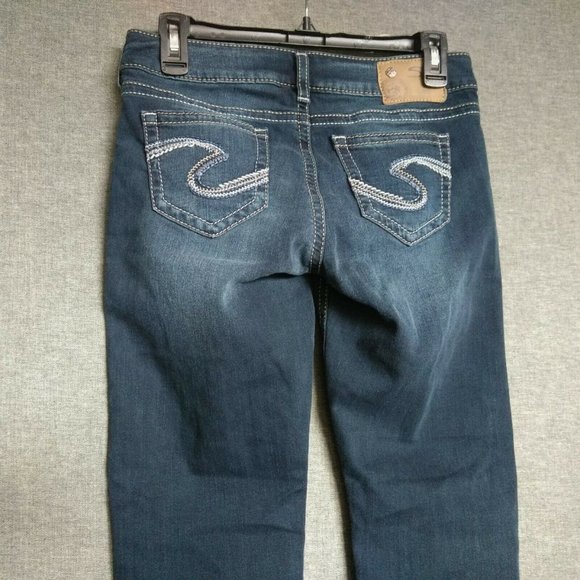 Silver Jeans Tuesday Low Capri Super Stretch - Picture 5 of 7